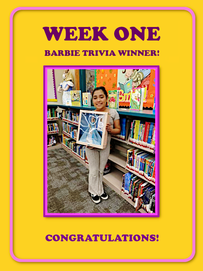 Barbie Trivia Winner