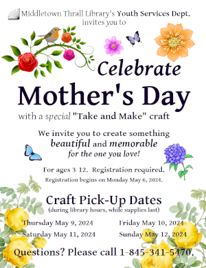 Mothers Day Craft - learn more about this event by following this link