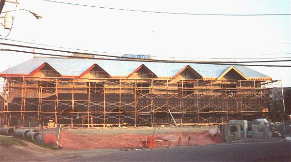 [Photograph from the Library Construction Site]