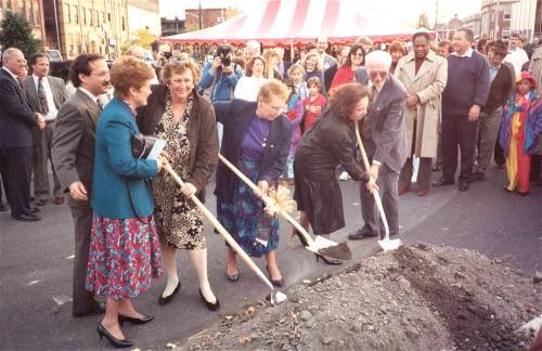 [Photograph from the Groundbreaking Ceremony]