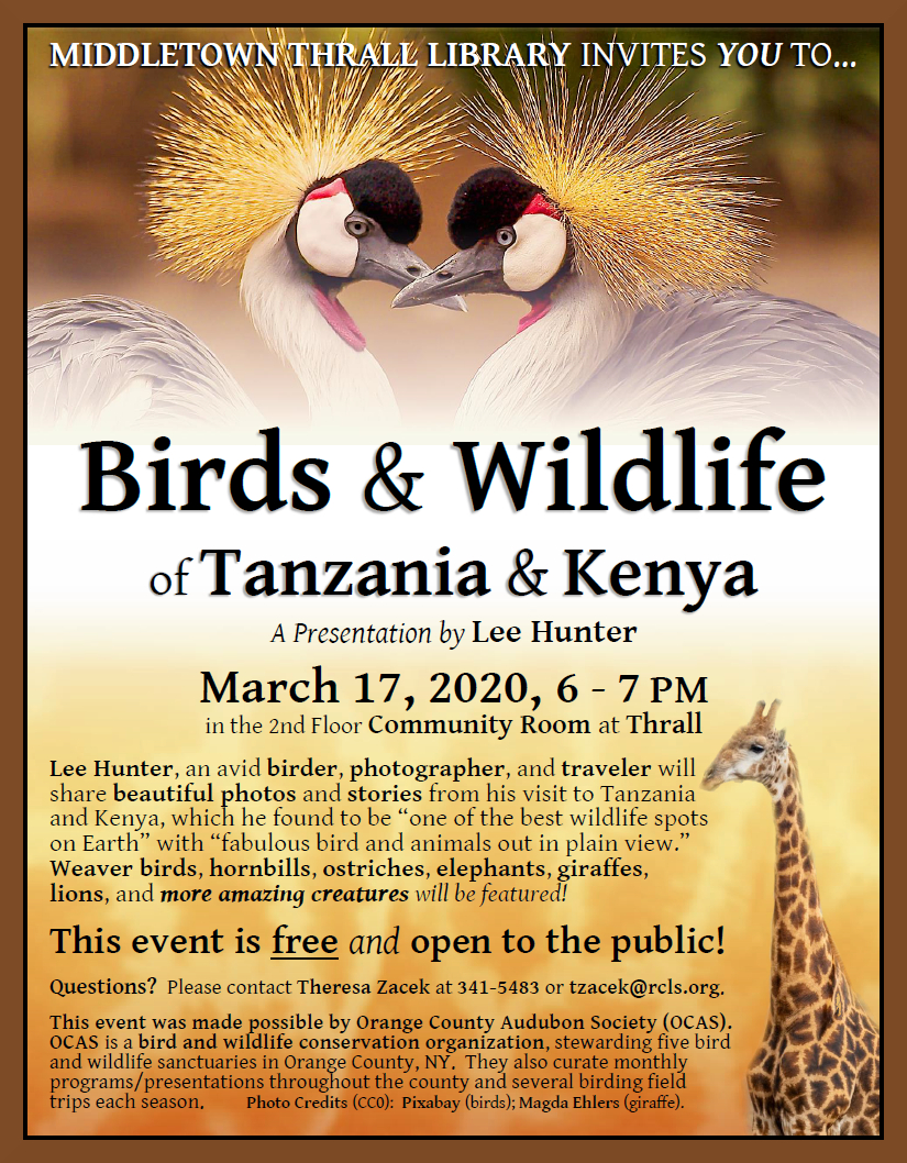 Birds and Wildlife of Tanzania and Kenya