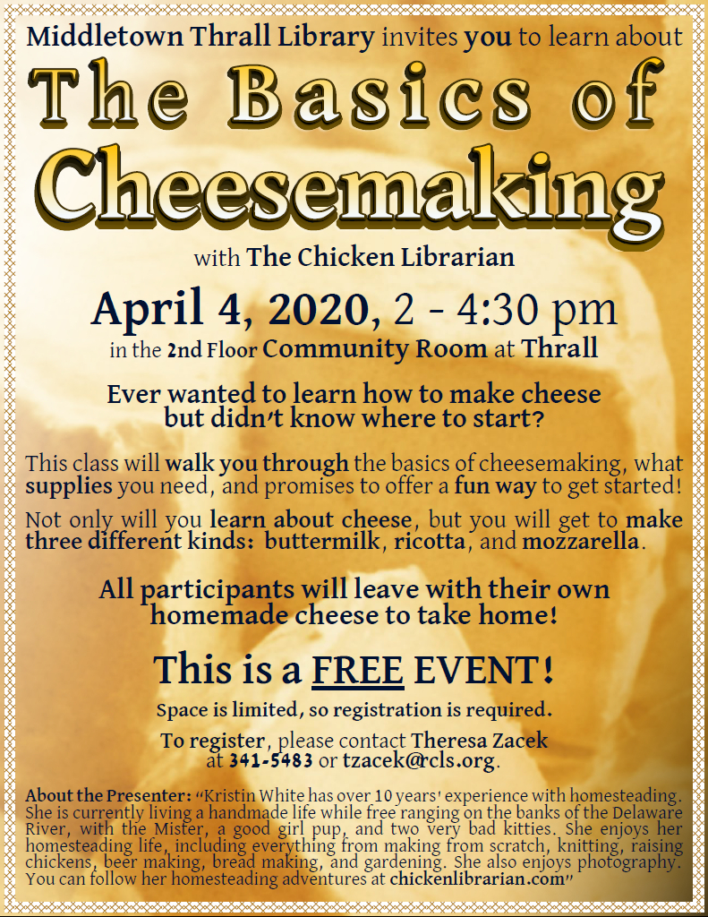 The Basics of Cheesemaking