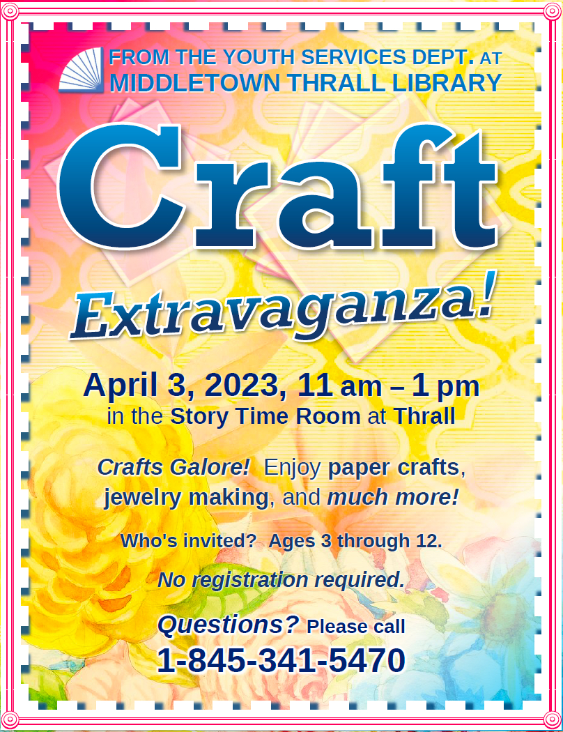 Craft Extravaganza - learn more about this event by following this link