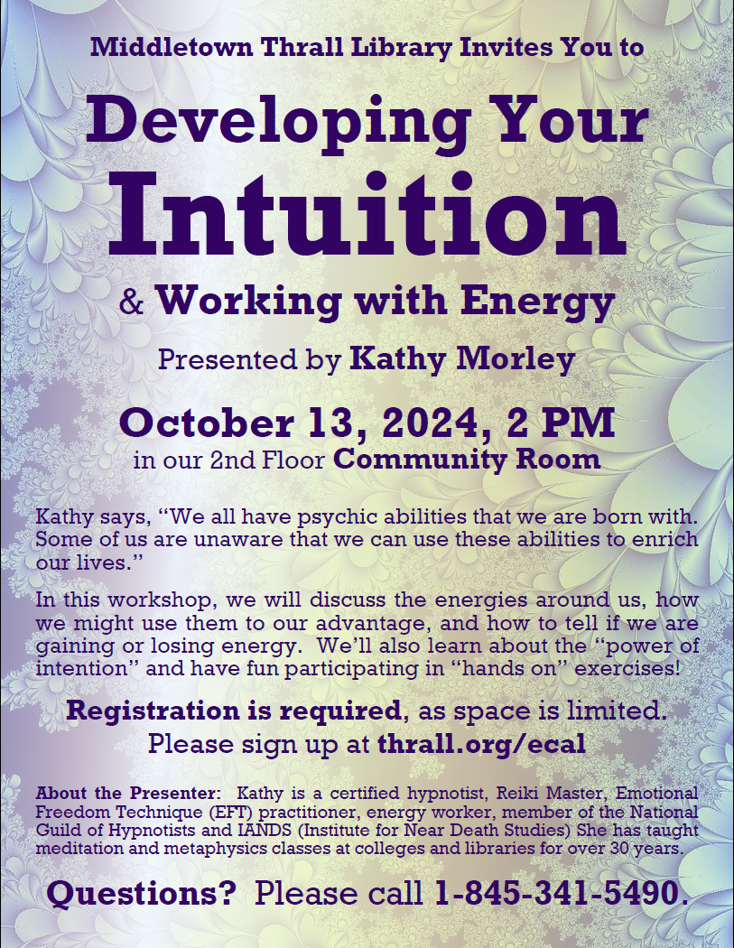 Developing Your Intuition