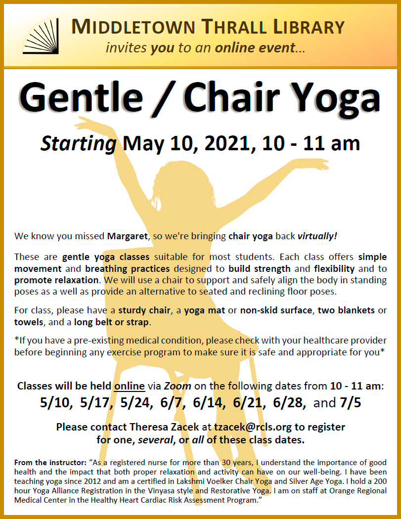 Gentle / Chair Yoga