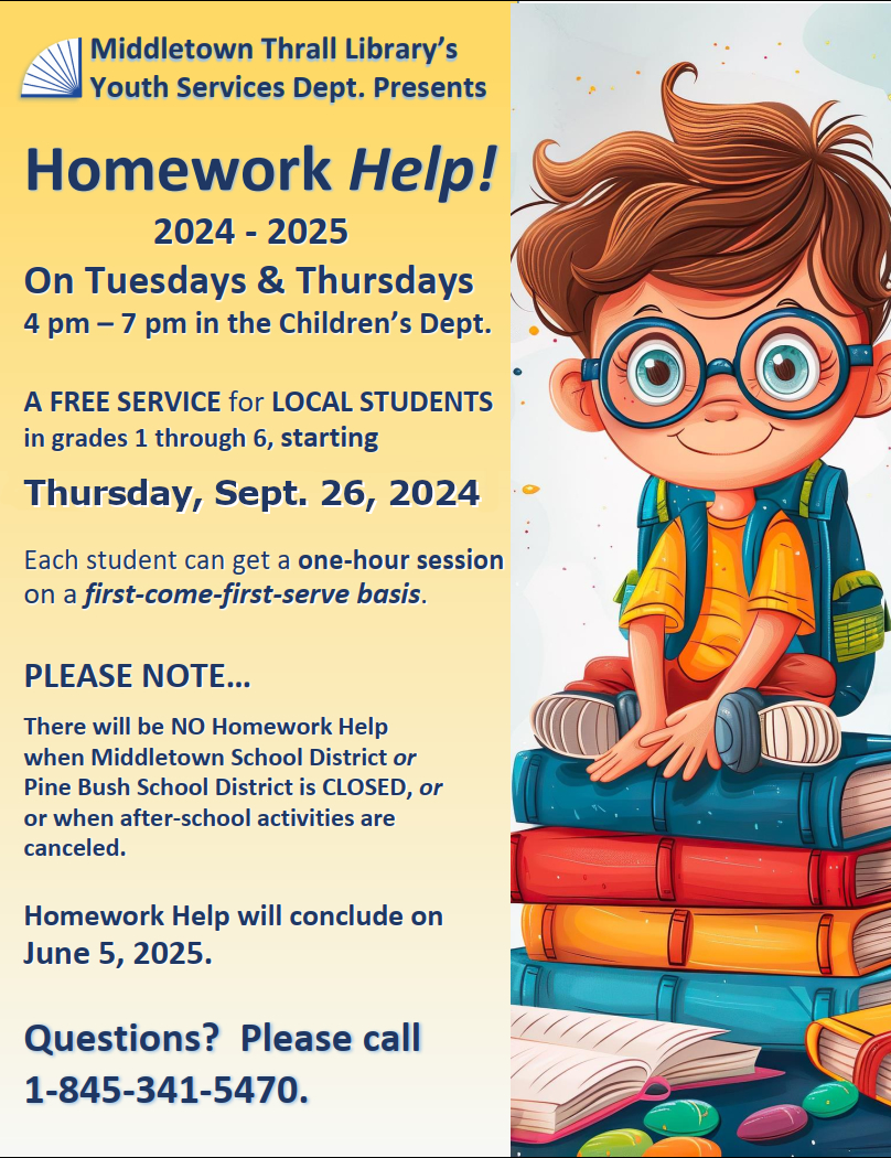 Homework Help! 2024-2025