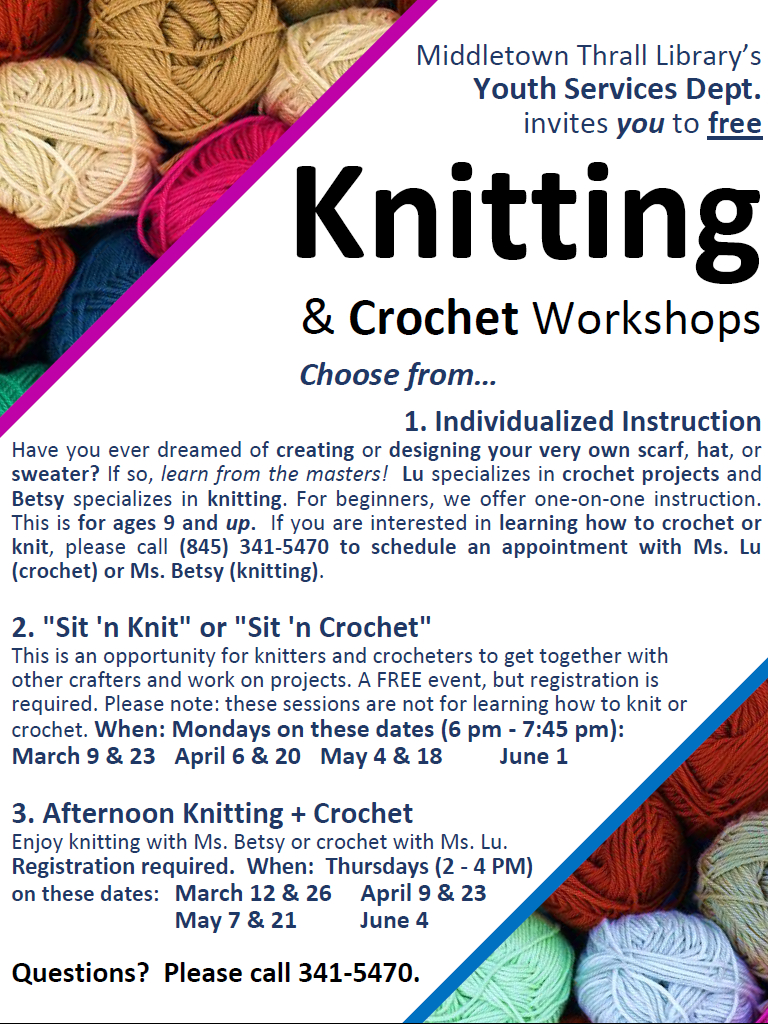 Knitting and Crochet 2020