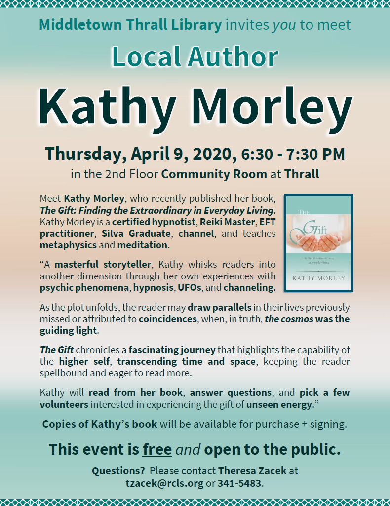 Local Author Kathy Morley