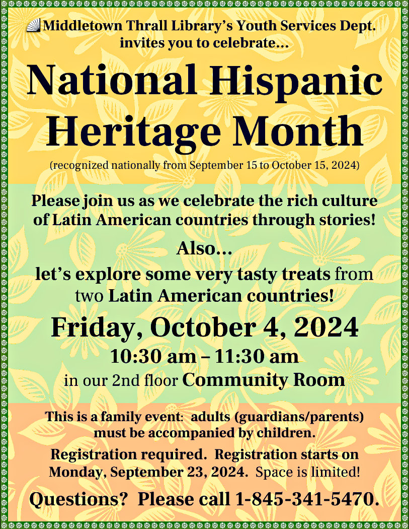 National Hispanic Heritage Month