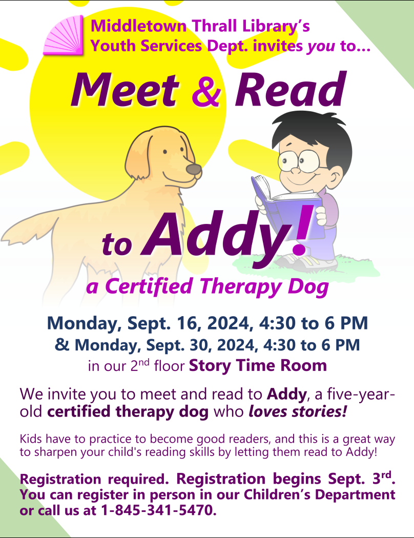 Meet and Read to Addy