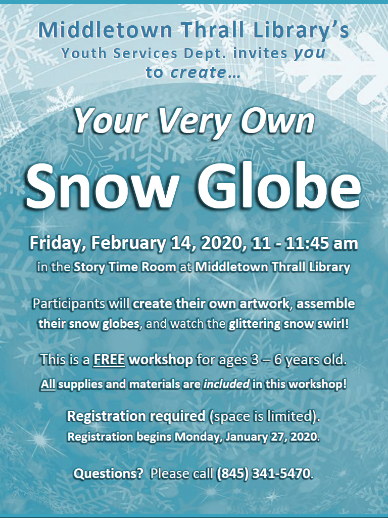 Create Your Own Snow Globe
