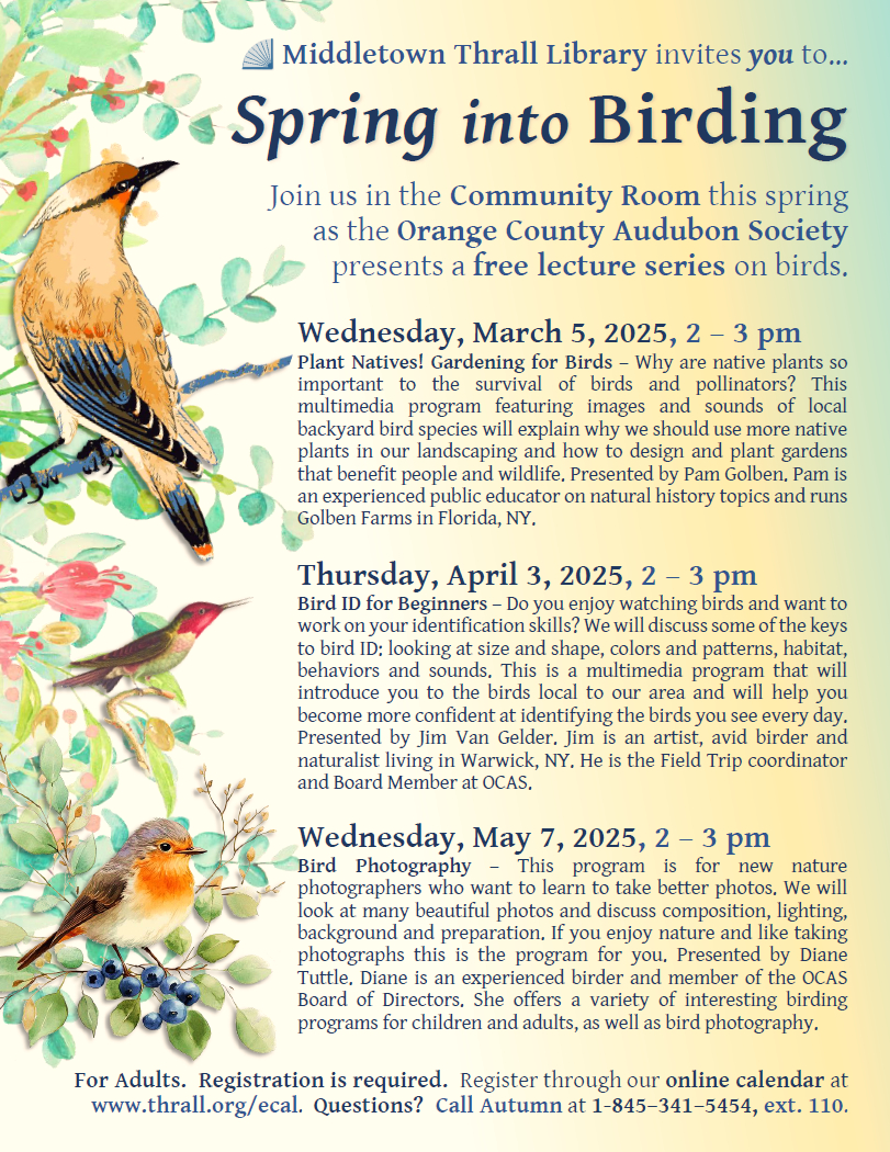 Spring into Birding