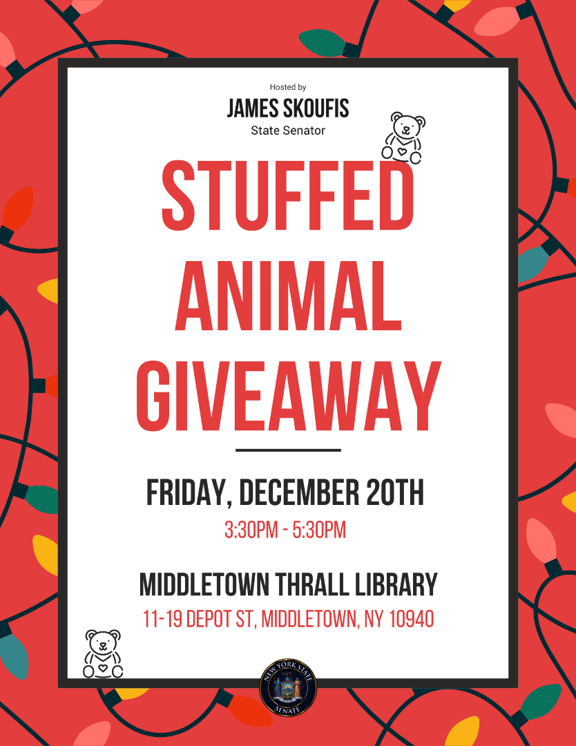 Stuffed Animal Giveaway