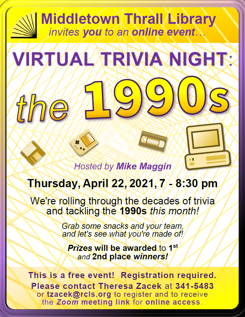 Virtual Trivia Night: March 2021
