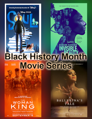 Black History Month Movie Series - learn more about this event by following this link
