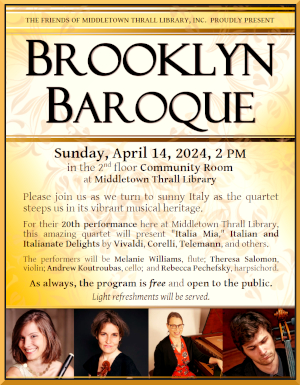 Brooklyn Baroque - learn more about this event by following this link