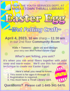 Easter Egg Craft - learn more about this event by following this link