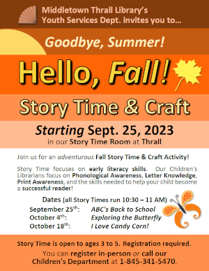 Goodbye Summer, Hello Fall - learn more about this event by following this link