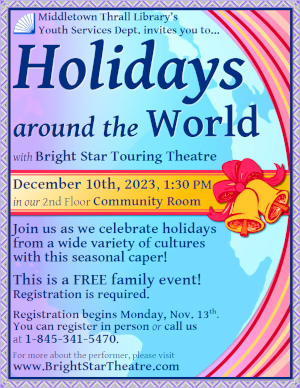 Holidays Around the World - learn more about this event by following this link