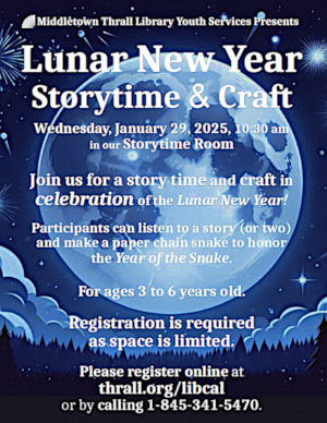 Lunar New Year Celebration - learn more about this event by following this link