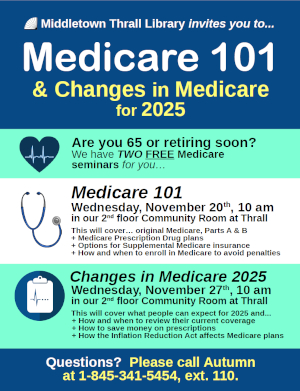 Medicare 101 - learn more about this event by following this link