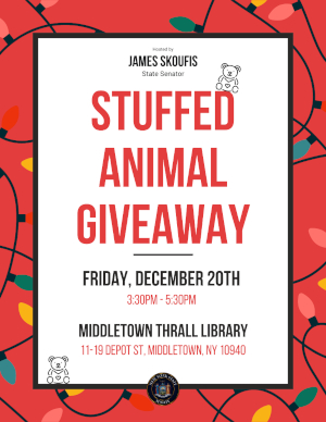 Stuffed Animal Giveaway - learn more about this event by following this link