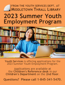 Summer Youth Employment Program - learn more about this event by following this link